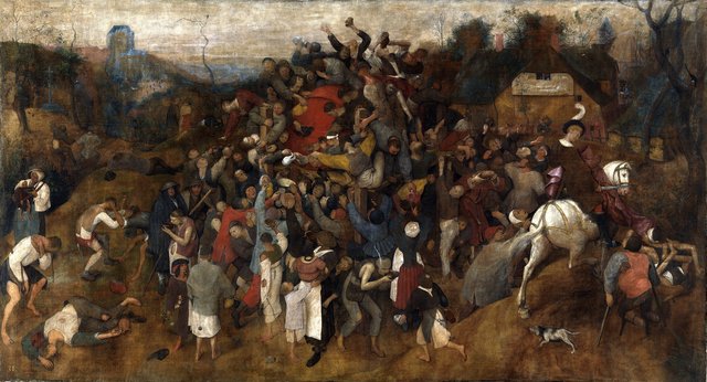 The Wine of Saint Martin's Day by Pieter Brueghel the Elder