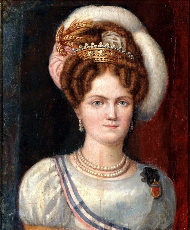 Maria Amalia of Saxony, Queen of Spain by José Aparicio