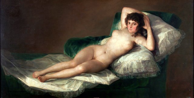 La maja desnuda by Francisco Goya