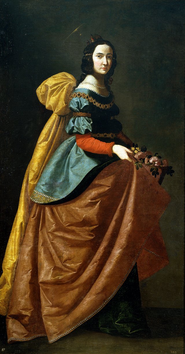 Saint Elizabeth of Portugal by Francisco de Zurbarán