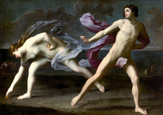 Hippomenes and Atalanta by Guido Reni