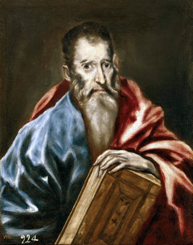 The Apostle Bartholomew (Paul) by El Greco