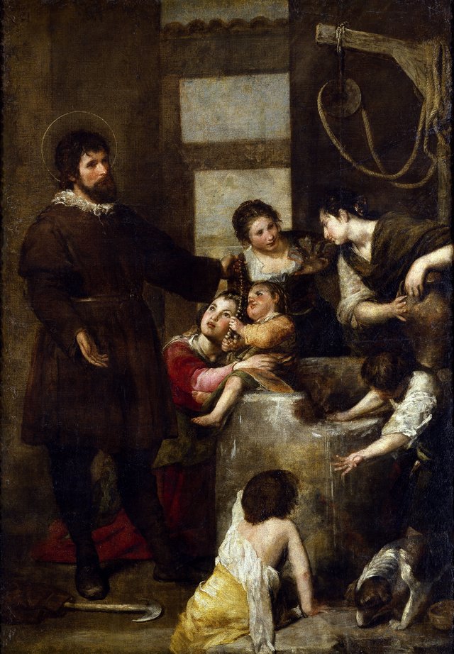 The Miracle at the Well by Alonso Cano