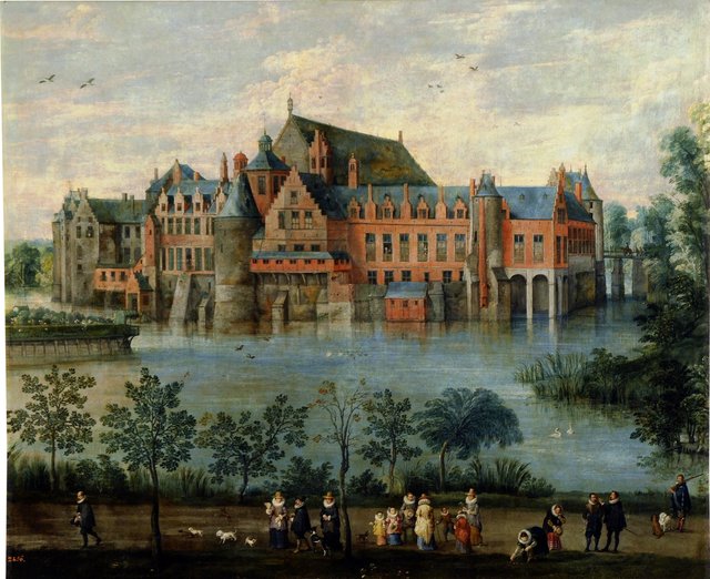 View of Tervuren Castle by Jan Brueghel the Younger
