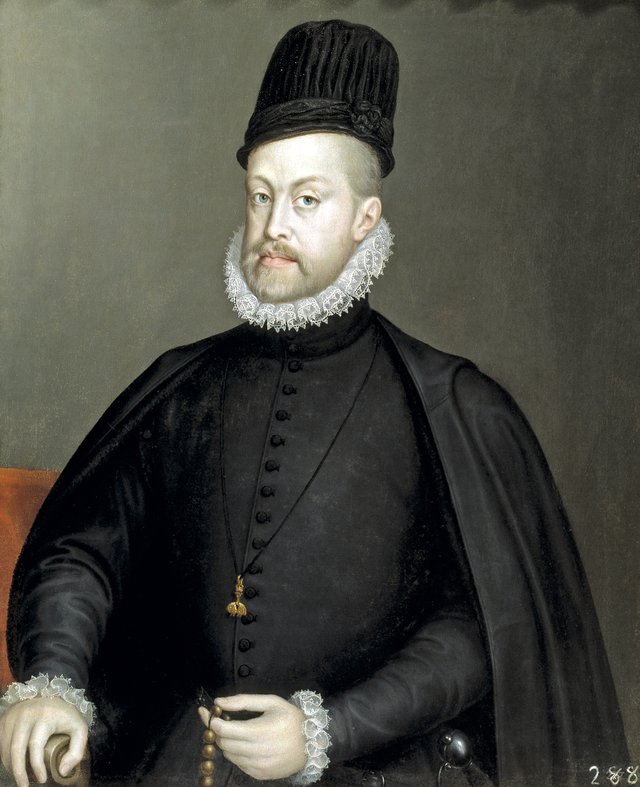 Portrait of Philip II of Spain by Sofonisba Anguissola