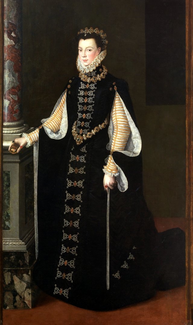 Portrait of Elisabeth of Valois by Sofonisba Anguissola