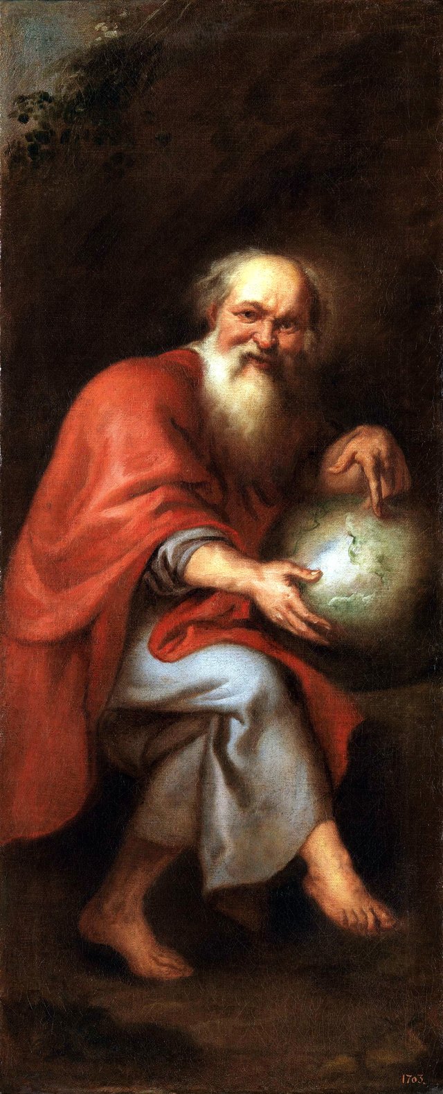 Democritus by Juan Bautista Martínez del Mazo