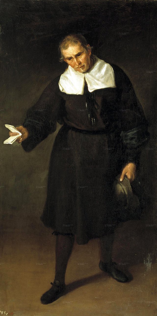 Le Bouffon Francisco Bazán by Juan Carreño de Miranda
