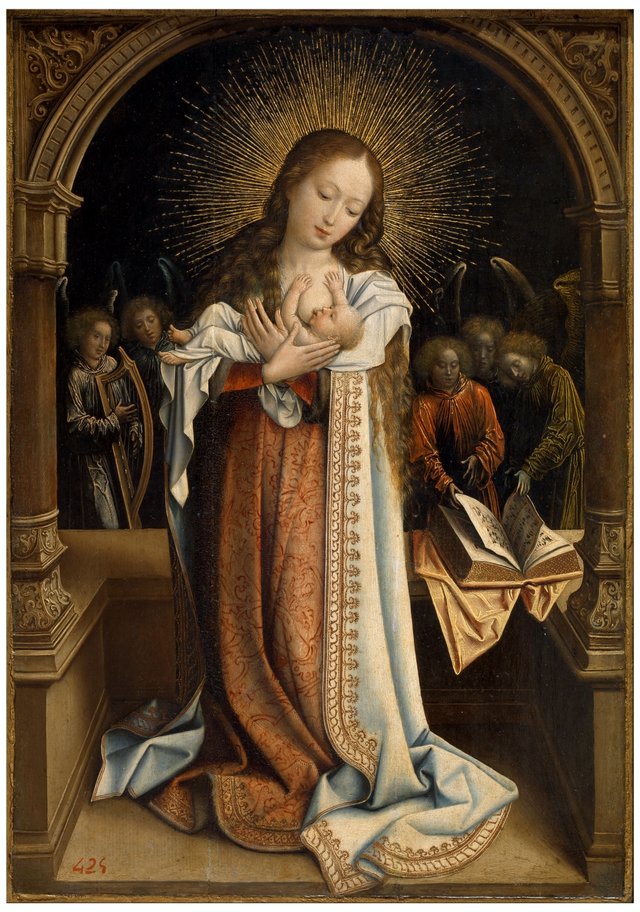 The Virgin Nursing the Child by Bernard van Orley