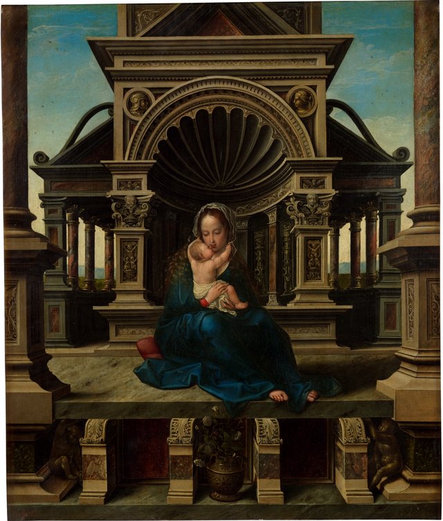 The Virgin of Louvain by Bernard van Orley