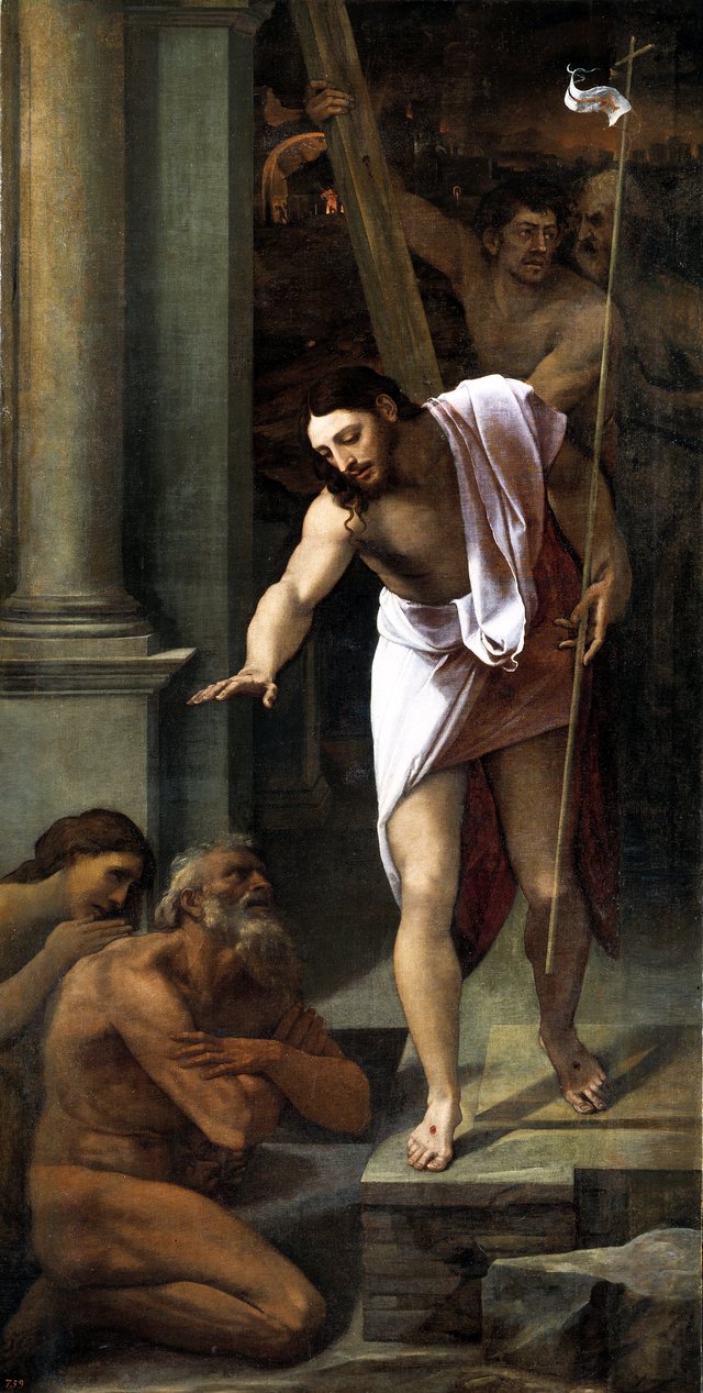Christ’s Descent into Limbo by Sebastiano del Piombo