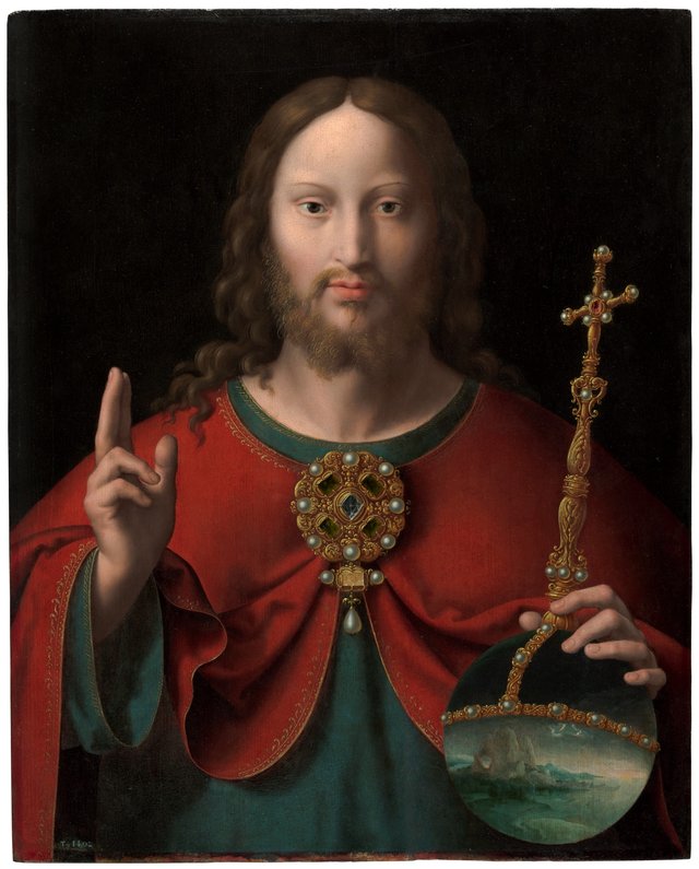Christ the Saviour by Joos van Cleve