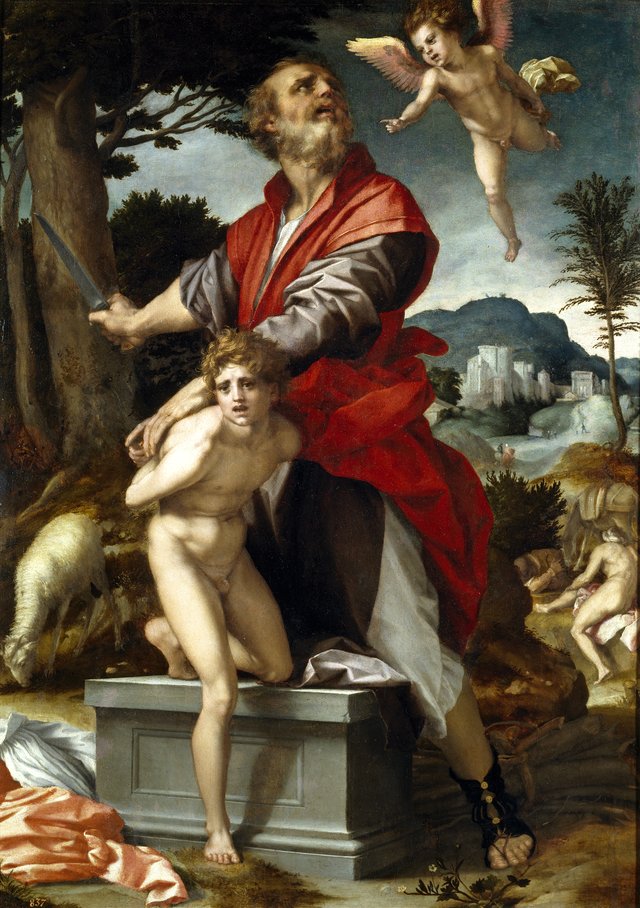 The Sacrifice of Isaac by Andrea del Sarto