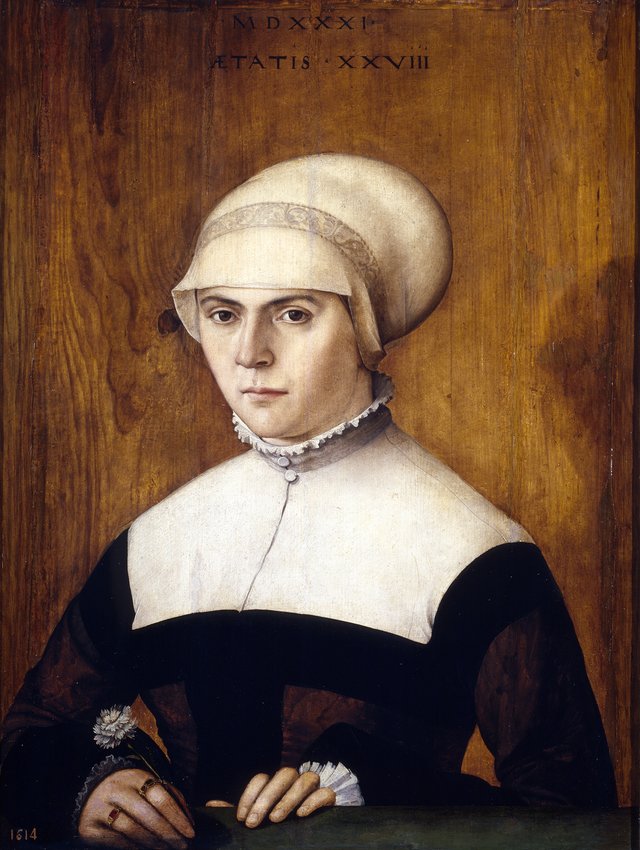 Jorg Zörer’s Wife (?) by Christoph Amberger