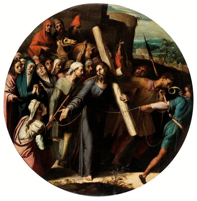 Christ on the Way to Calvary by Pedro de Campaña