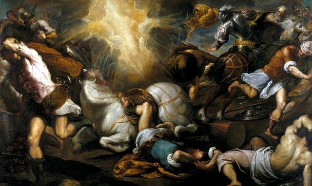 The Conversion of Saint Paul by Palma il Giovane