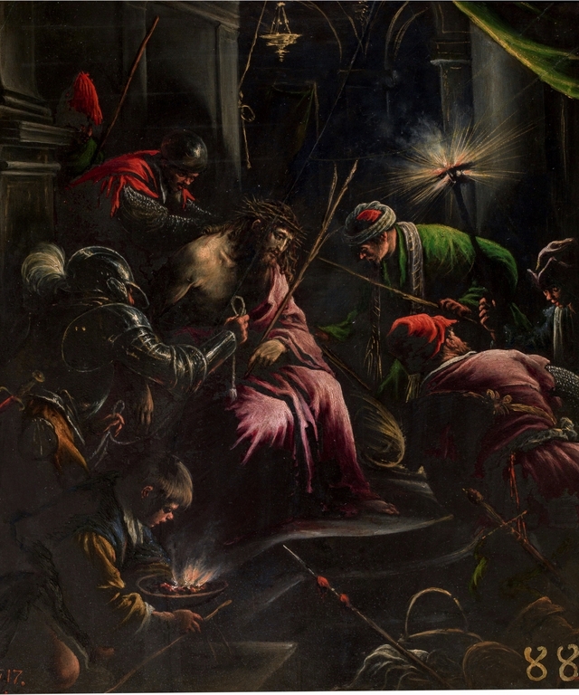 The Crowning with Thorns by Leandro Bassano