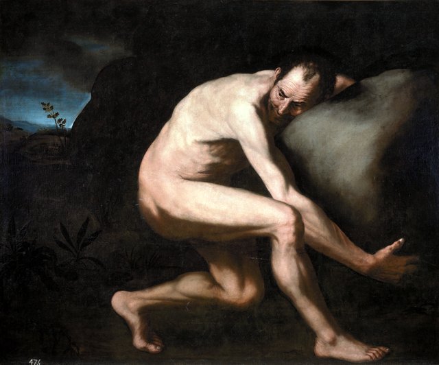 Sisiphus by Jusepe de Ribera