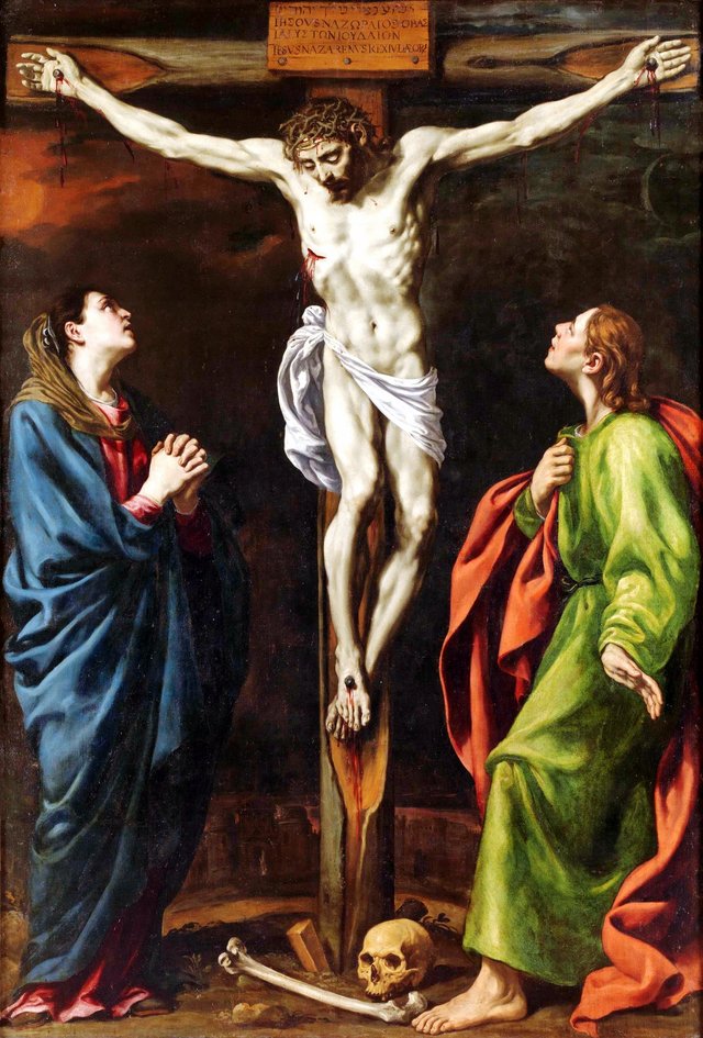 The Crucifixion by Luis Tristán