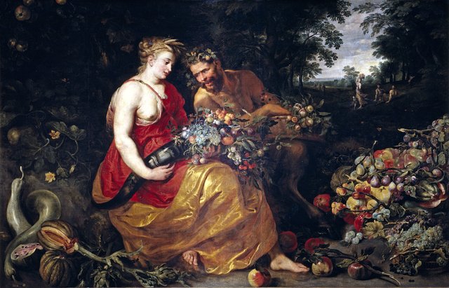 Ceres and Pan by Frans Snyders