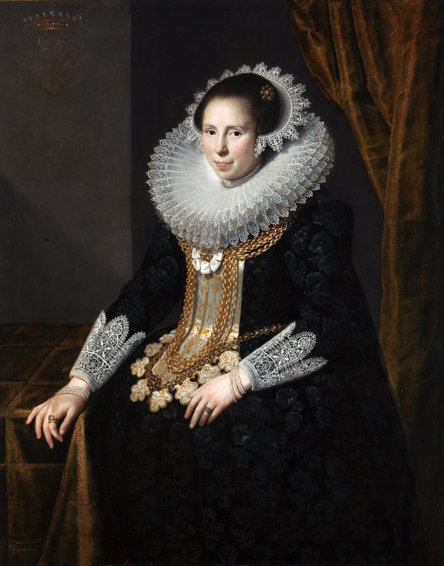 Portrait of Johanna Martens by Paulus Moreelse