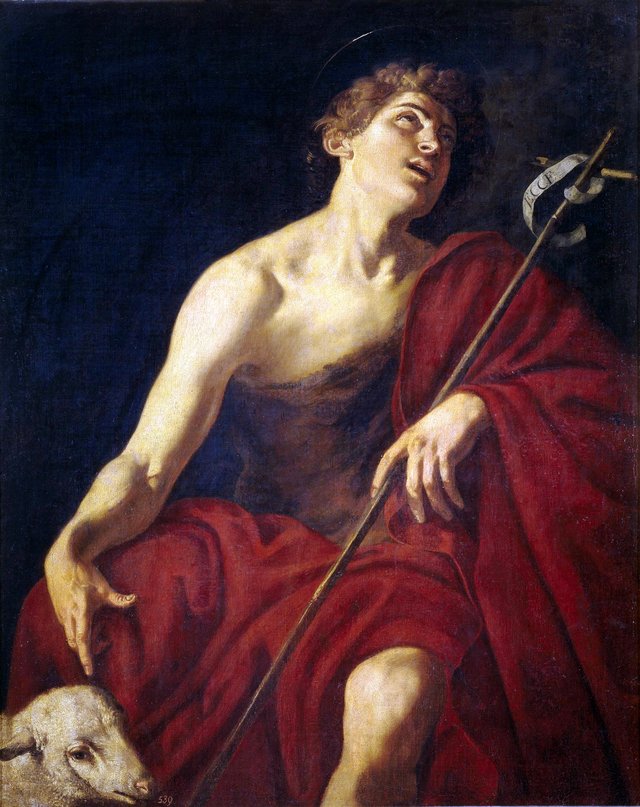 Saint John the Baptist by Jerónimo Jacinto de Espinosa
