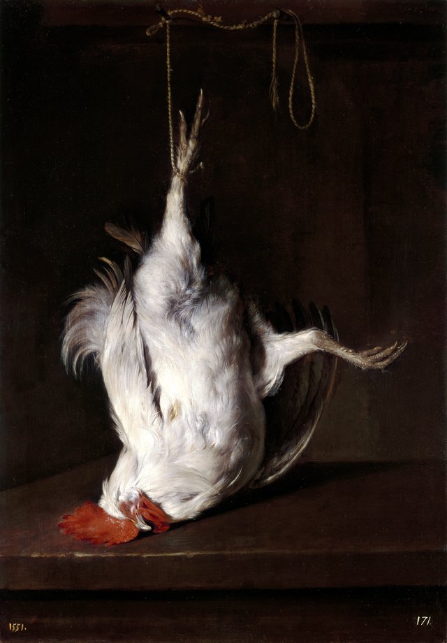 Dead Cockdkg by Gabriel Metsu