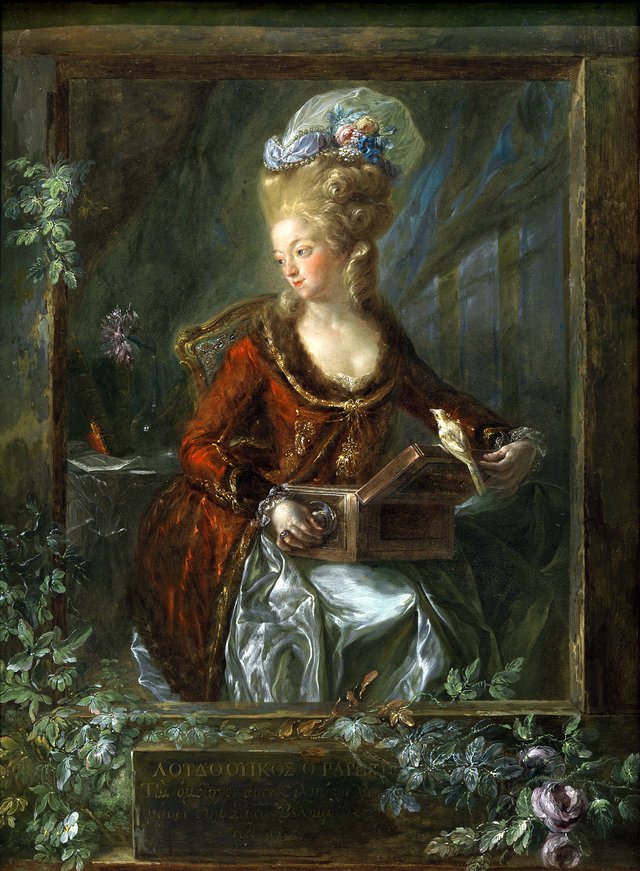 María de las Nieves Micaela Fourdinier, the Painter's Wife by Luis Paret y Alcázar