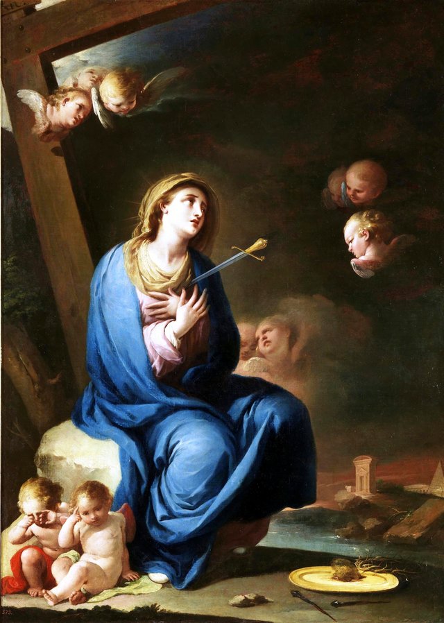 The Virgin Dolorosa by José Camarón y Bonanat
