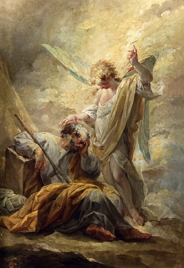 Saint Joseph’s Dream by Vicente López Portaña