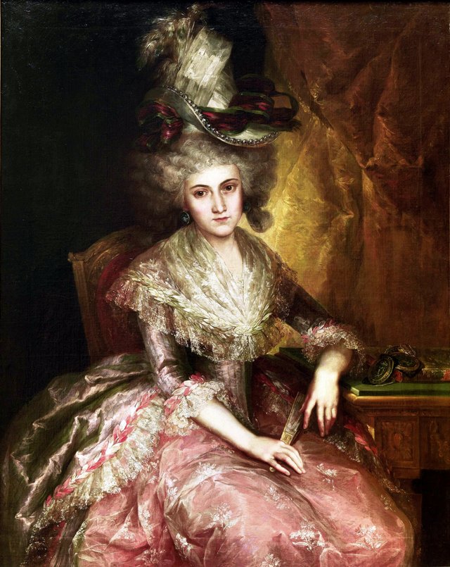 María Pilar de la Cerda y Marín de Resende, Duchess of Nájera by Vicente López Portaña