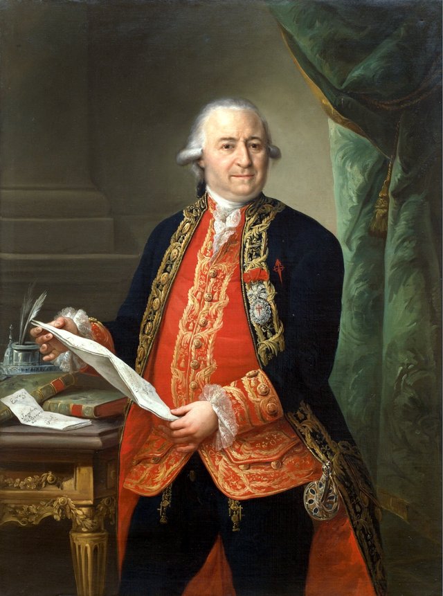 D Pedro López de Lerena, I Count of Lerena by Mariano Salvador Maella