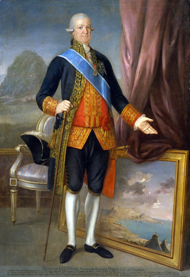 Martín Antonio Álvarez de Sotomayor y Soto-Flores, Count of Colomera by Agustín Esteve