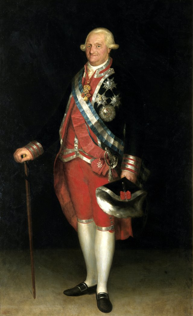 Charles IV in the Uniform of a Colonel of the Royal Guard by Agustín Esteve