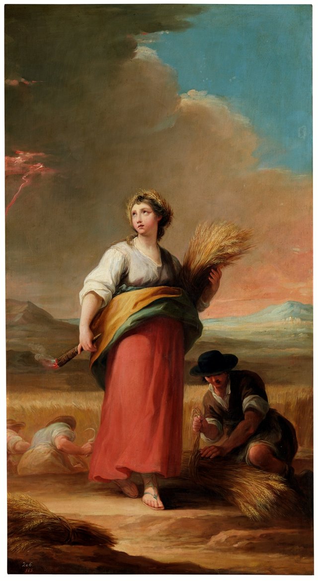 El Verano by Mariano Salvador Maella