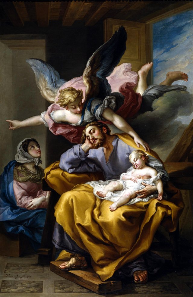 Joseph’s Dream by Vicente López Portaña
