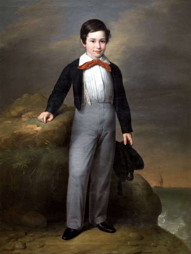 Manuel Flores Calderón by Antonio María Esquivel
