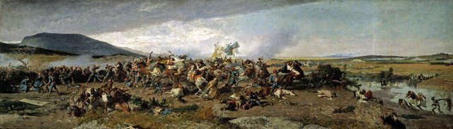 The Battle of Wad-Rass by Mariano Fortuny Marsal