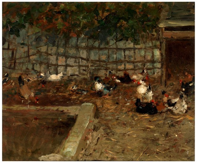 Chicken Coop by Mariano Fortuny Marsal