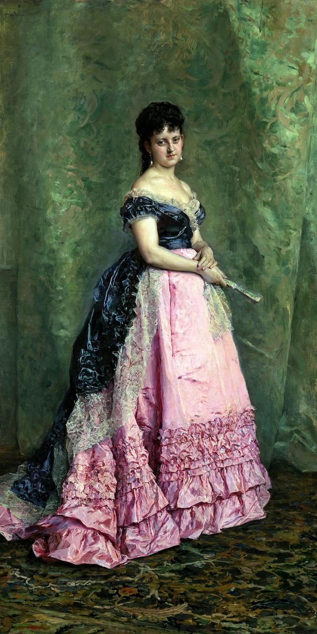 Manuela de Errazu by Raimundo de Madrazo y Garreta
