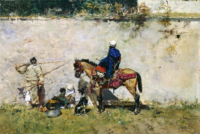 Morocans by Mariano Fortuny Marsal