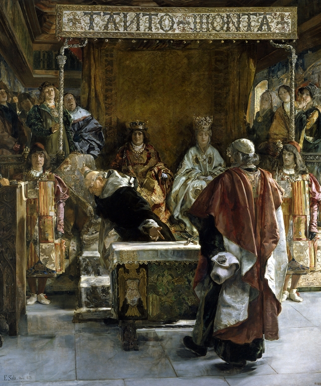 The Expulsion of the Jews from Spain (in the year 1492) by Emilio Sala