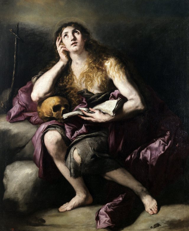 Penitent Mary Magdalene by Luca Giordano