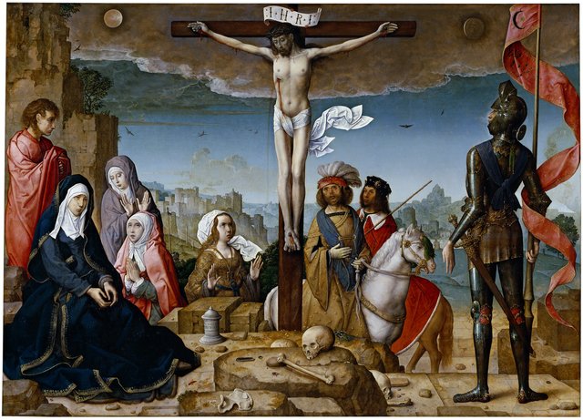 Crucifixion of Christ by Juan de Flandes