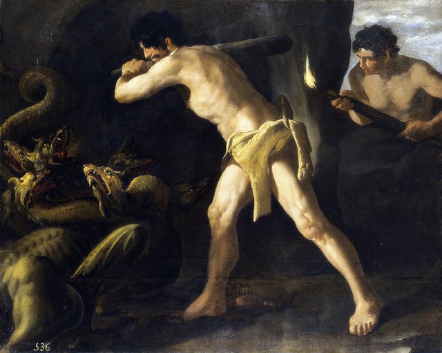 Hercules and the Hydra by Francisco de Zurbarán