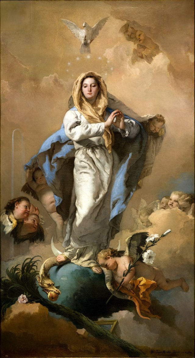 The Immaculate Conception by Giovanni Battista Tiepolo