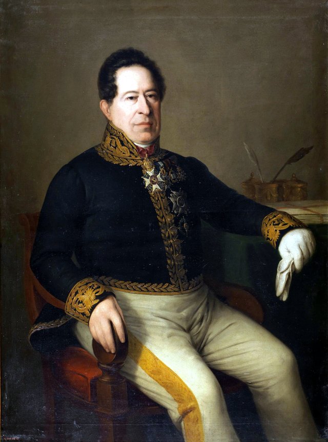 Portrait of Cesáreo María Sáenz y de la Barrera by Antonio María Esquivel