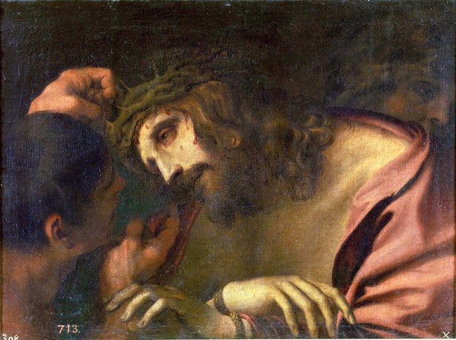 The Crowning with Thorns by Andrea Sacchi
