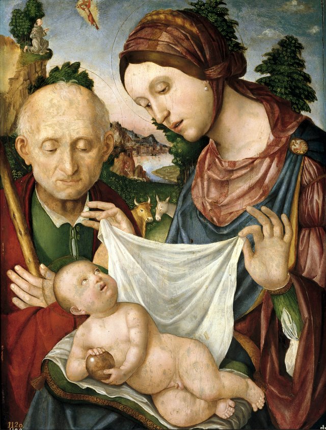 Holy Family by Gian-Francesco de Maineri