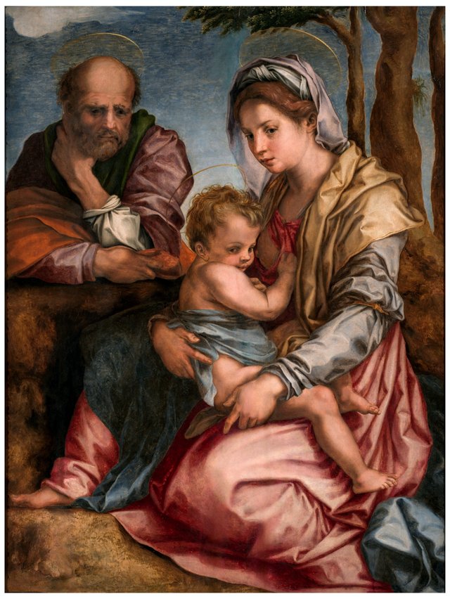 The Holy Family by Andrea del Sarto